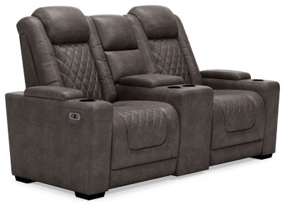 HyllMont Power Reclining Loveseat with Console, , large