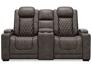 HyllMont Power Reclining Loveseat with Console, , large