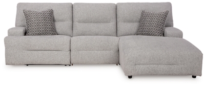 Acklen Place 3-Piece Power Reclining Sectional, Pewter, rollover