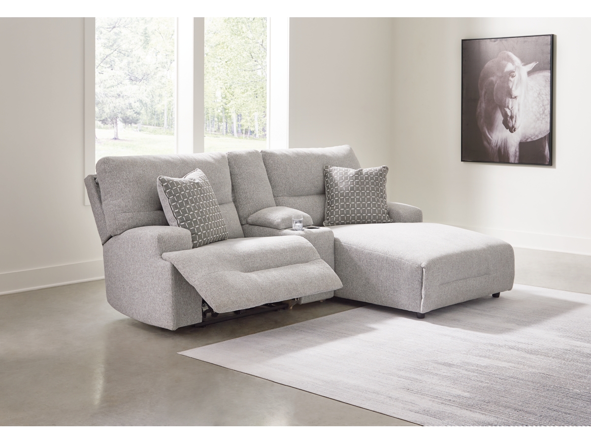 3 Piece Reclining Power Sofa Chaise