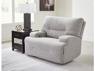 Acklen Place Next-Gen Nuvella™ Performance Fabric Dual Power Oversized Recliner