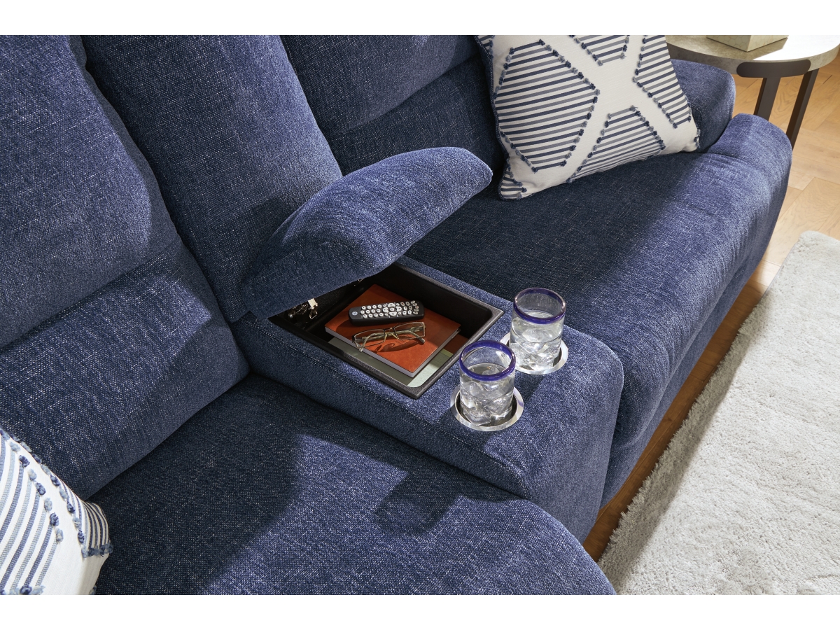 Acklen Place Next-Gen Nuvella™ Performance Fabric Dual Power