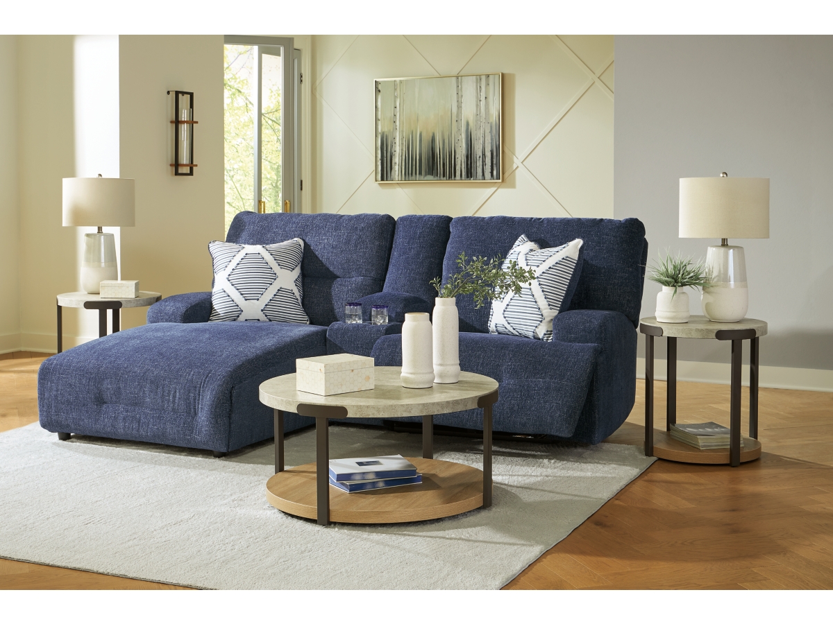 Acklen Place Next-Gen Nuvella™ Performance Fabric Dual Power