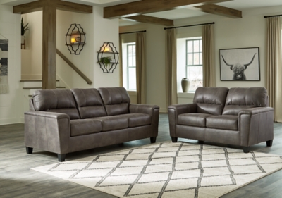 APG-94002-SL Navi Sofa and Loveseat, Smoke sku APG-94002-SL