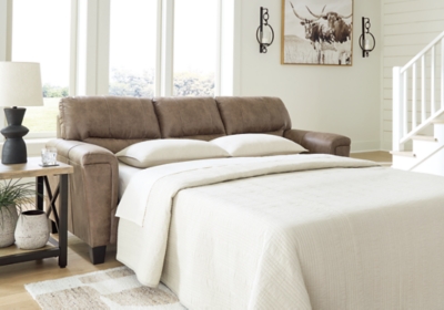 Navi Queen Sofa Sleeper, Fossil, rollover