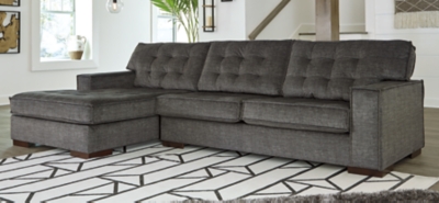 Coulee Point 2-Piece Sectional with Chaise, Charcoal, rollover