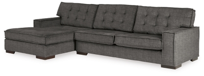 Coulee Point 2-Piece Sectional with Chaise, Charcoal, large