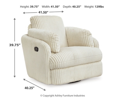 Tie-Breaker Swivel Glider Recliner Dimensions