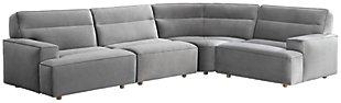 Corea 4-Piece Sectional with Chaise, , large