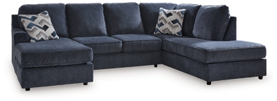 Albar Place 2-Piece Sectional, Cobalt, large