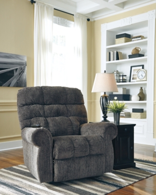 Ashley furniture reclining online chaise lounge