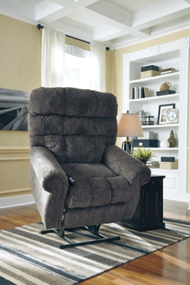 Ernestine Power Lift Recliner Ashley