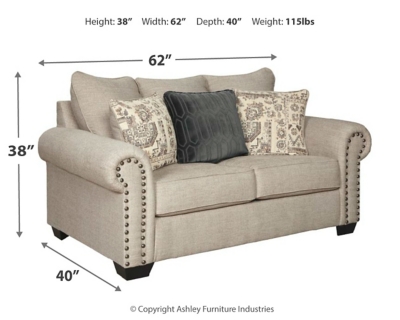 Zarina Sofa Loveseat And Chair Ashley Furniture Homestore