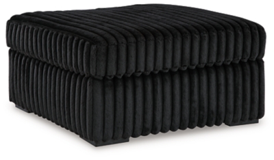 Midnight-Madness Oversized Accent Ottoman | Ashley