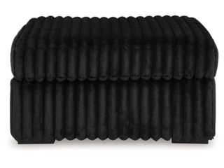 Midnight-Madness Oversized Accent Ottoman
