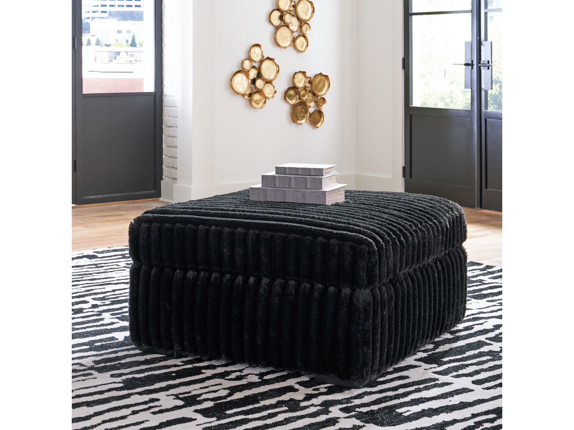 Image 3 of Midnight-Madness Sectional with Chaise