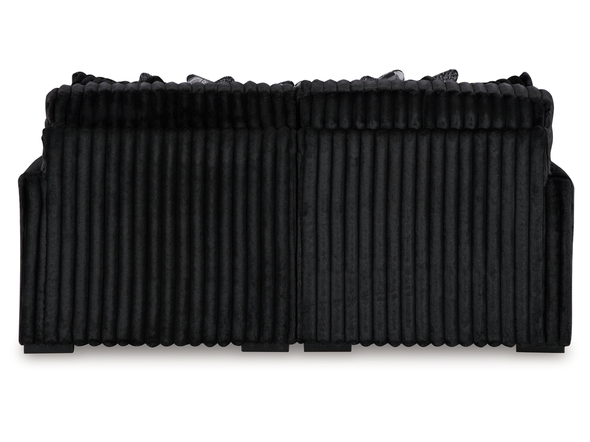 Midnight-Madness Super Chaise - Onyx