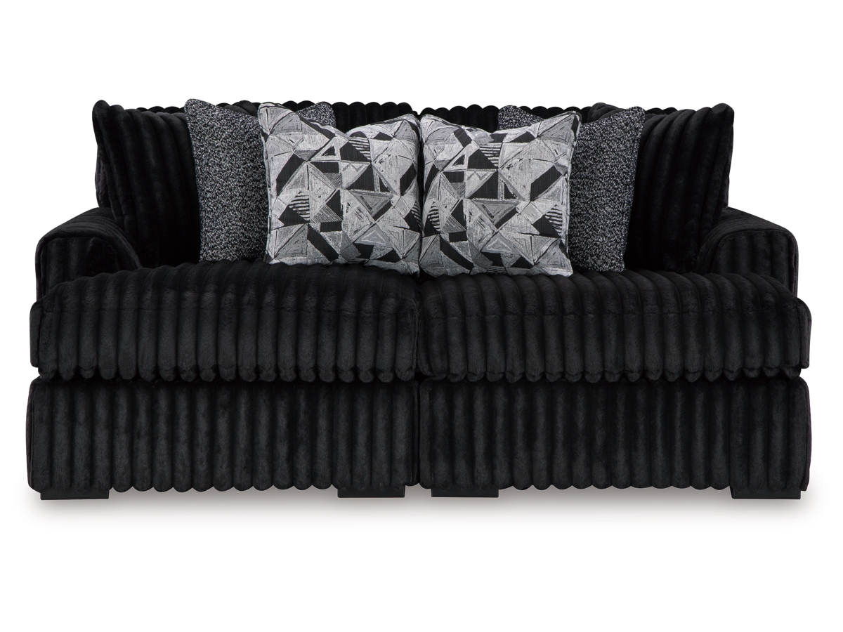 Midnight-Madness Super Chaise - Onyx