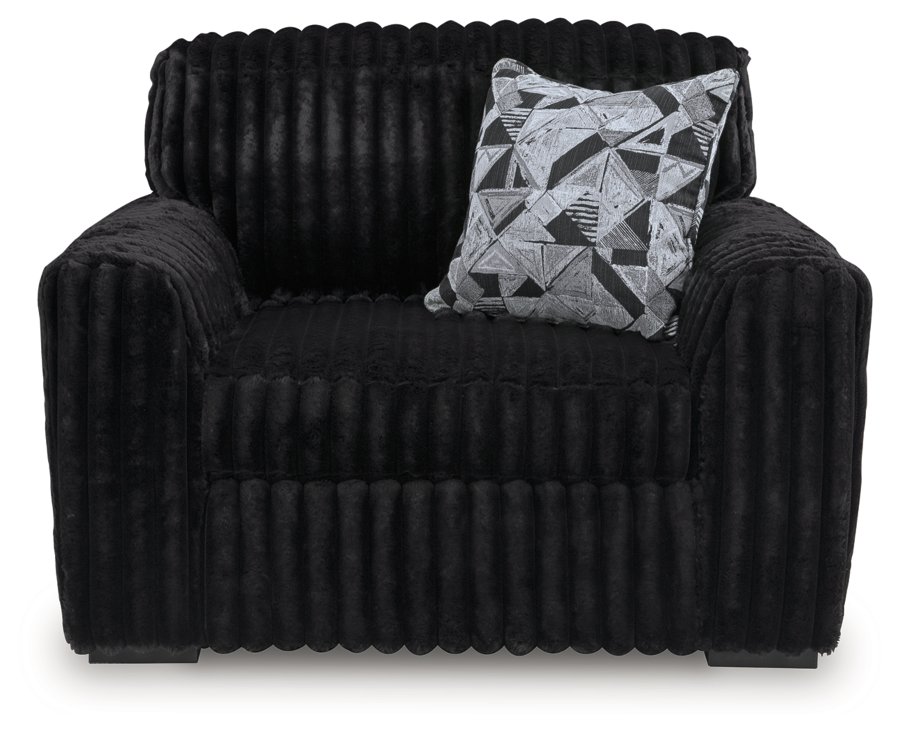 Sofá, sofá de dos plazas y sillón de gran tamaño Midnight-Madness - image 8