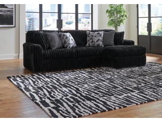 Midnight-Madness 2-Piece Sofa with Chaise