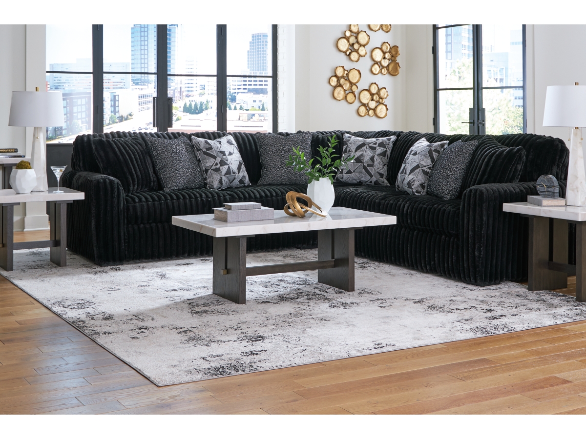 ashley furniture 三人がけソファ ASHLEY FURNITURE Midnight-madness 3-piece Sectional With