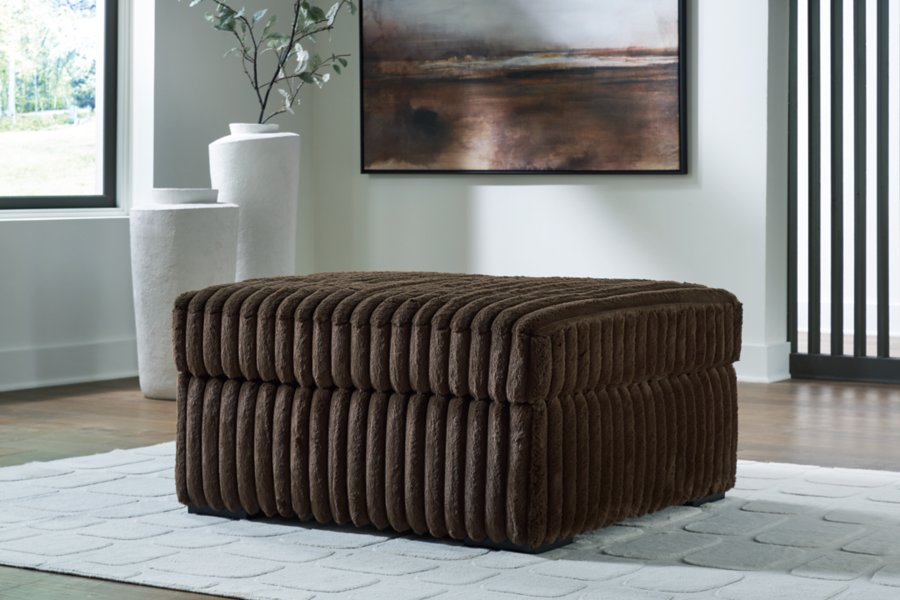Midnight-Madness 4-Piece Sectional and Oversized Accent Ottoman - image 13