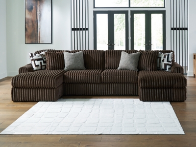 US版　SIMS3セット Midnight-Madness 3-Piece Sectional with Chaise | Ashley