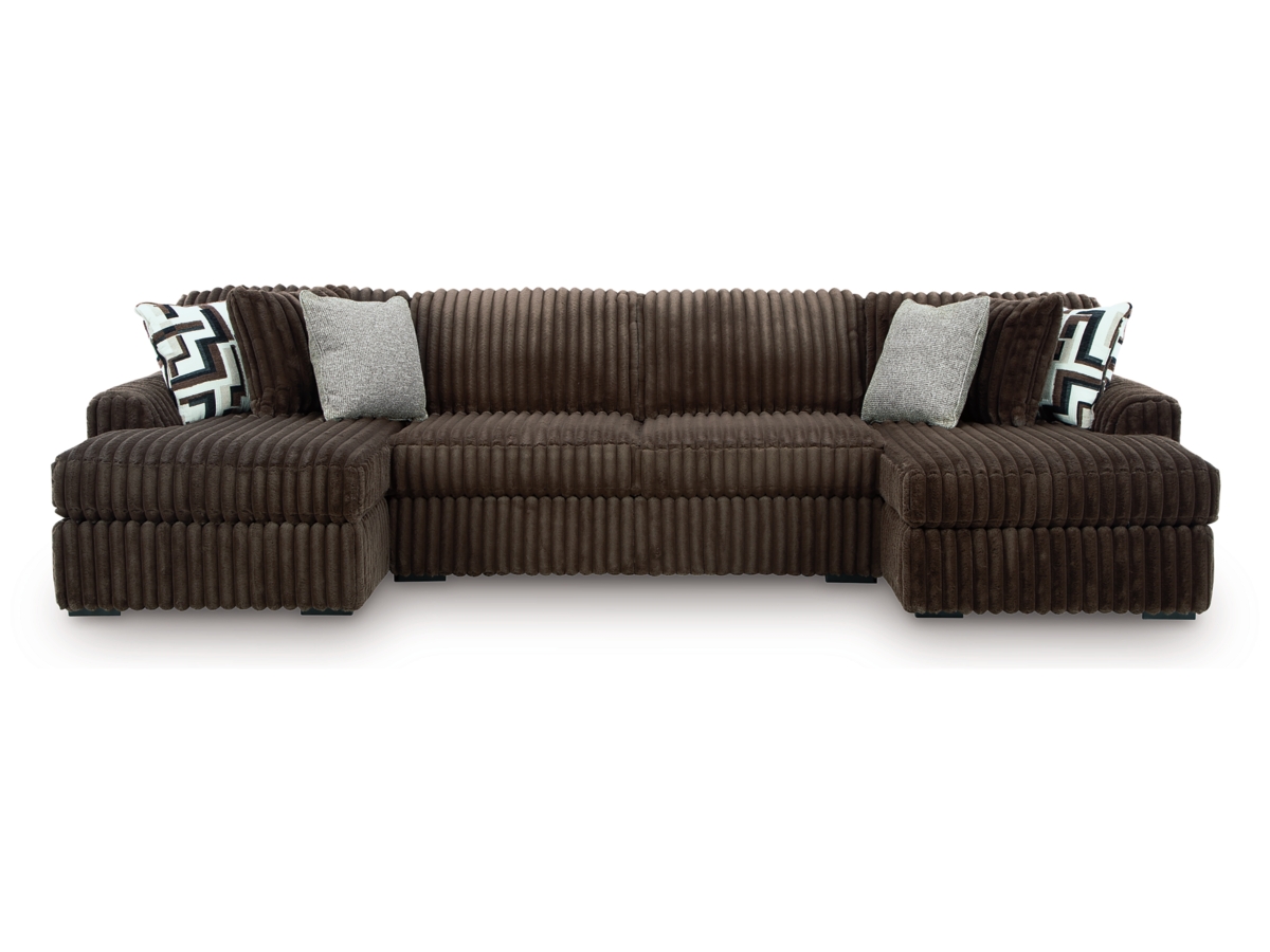 US版　SIMS3セット Midnight-Madness 3-Piece Sectional with Chaise | Ashley