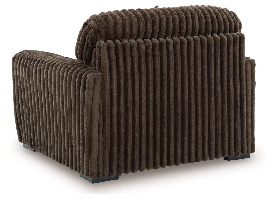Sofá Midnight-Madness, sillón de gran tamaño y otomana decorativa - image 6