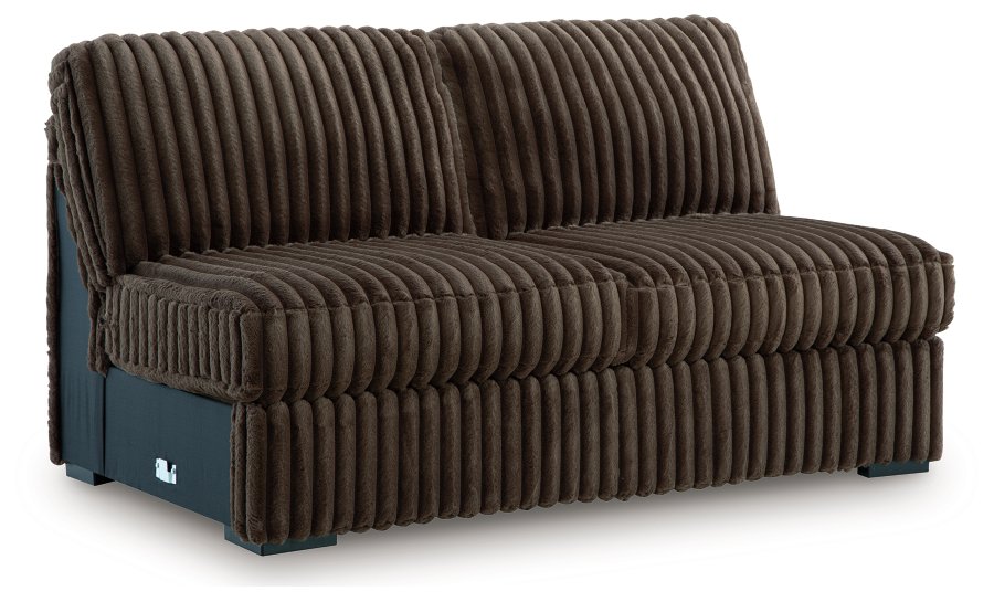 Midnight-Madness 4-Piece Sectional and Oversized Accent Ottoman - image 9