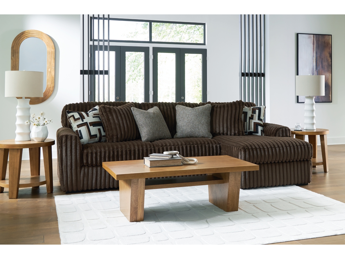 Midnight-Madness 2-Piece Sofa with Chaise | Ashley
