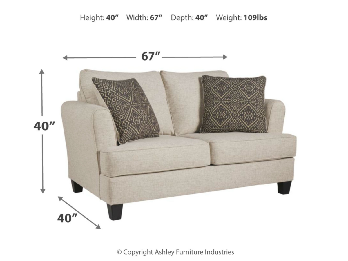 Alcona Sofa and Loveseat