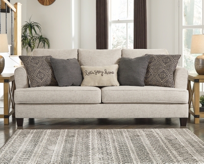 beige ashley sofa