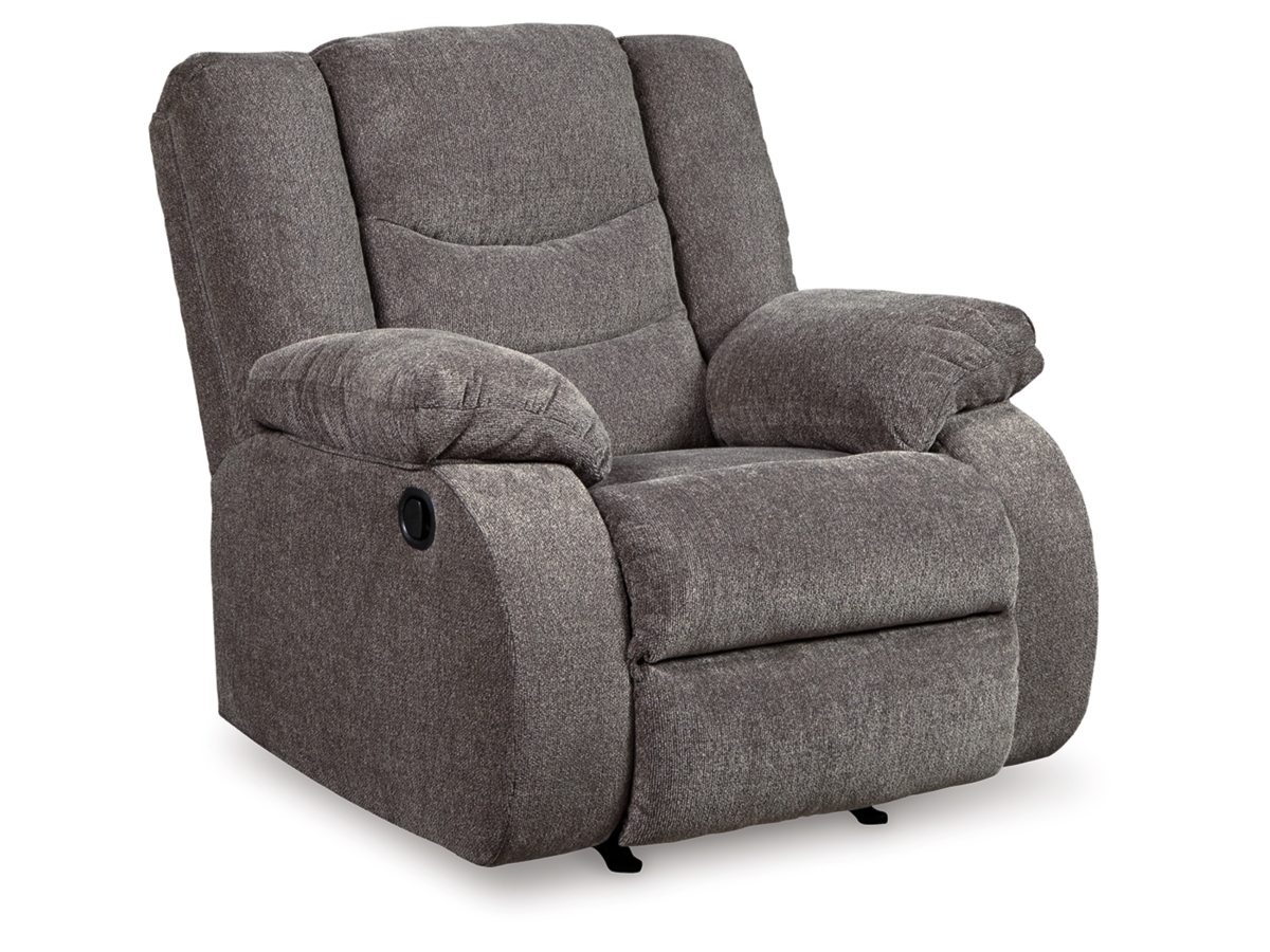 Tulen Manual Reclining Sofa Loveseat and Recliner Set Ashley