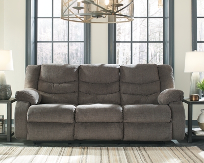 Tulen Reclining Sofa, Gray, large