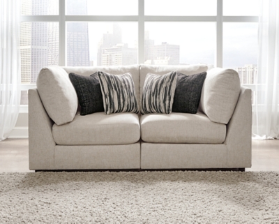 APK-98707-2P Kellway 2-Piece Modular Sofa, Bisque sku APK-98707-2P