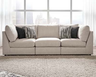 APK-98707-3P Kellway 3-Piece Modular Sofa, Bisque sku APK-98707-3P