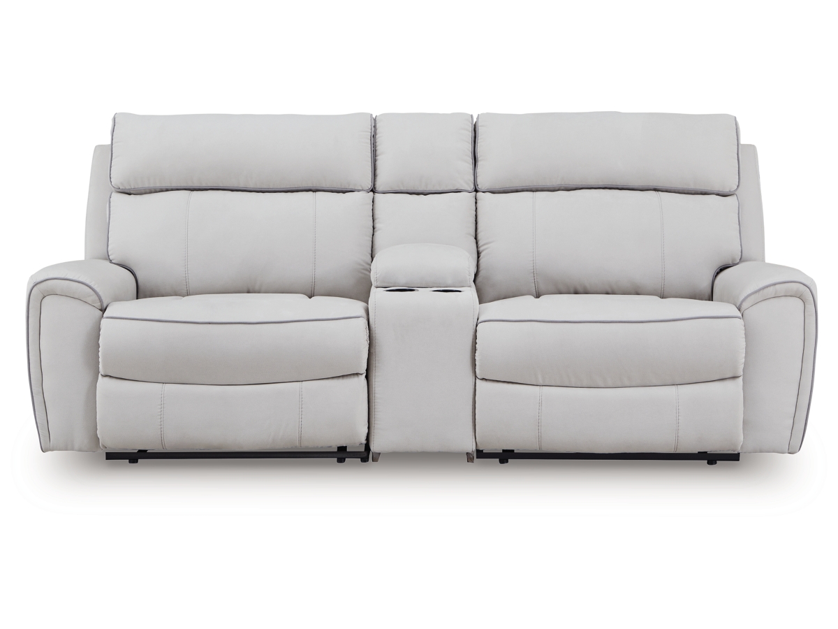 Grafton Pike 3-Piece Dual Power Reclining Modular Loveseat with