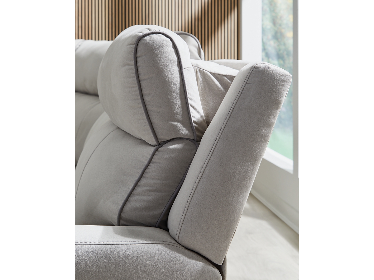 Grafton Pike 3-Piece Dual Power Reclining Modular Loveseat with