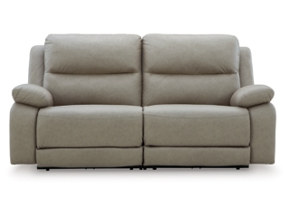 ラプレシア  ２点 Correze 2-Piece Dual Power Leather Reclining Modular Loveseat | Ashley