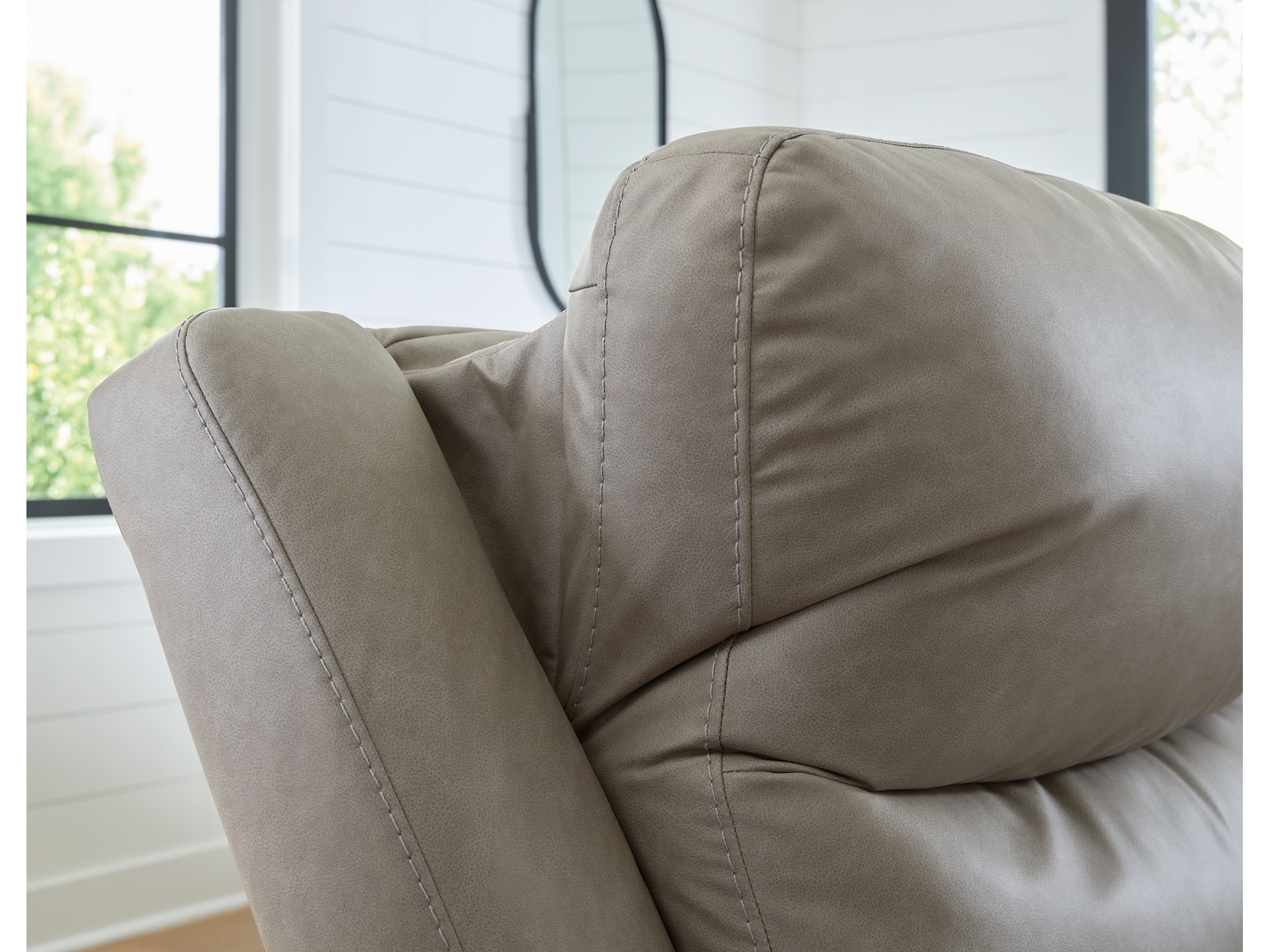 Image 1 of Brannigan 3-Piece Dual Power Reclining Modular sofa loveseat 