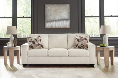 Bristaview Sofa, Ecru, rollover