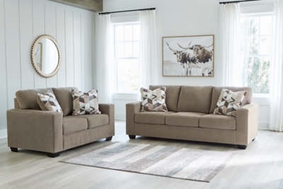 Bristaview Sofa and Loveseat, Cocoa