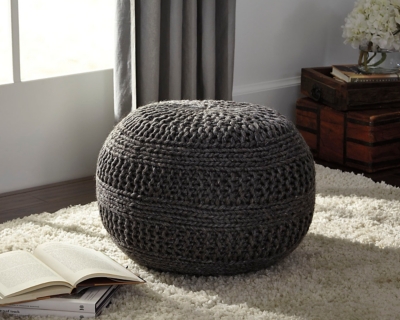 Benedict Pouf, Charcoal, large