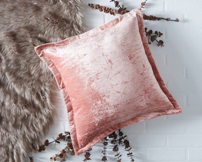 A1000901P Marvene Pillow, Blush Pink sku A1000901P