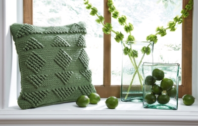 Rustingmere Pillow, Green, large