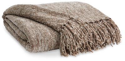 Tamish Throw, Taupe, large