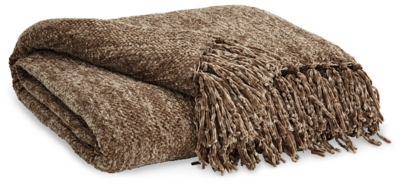 Tamish Throw, Brown, large