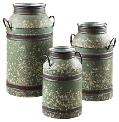 Elke Milk Can (Set of 3), , large