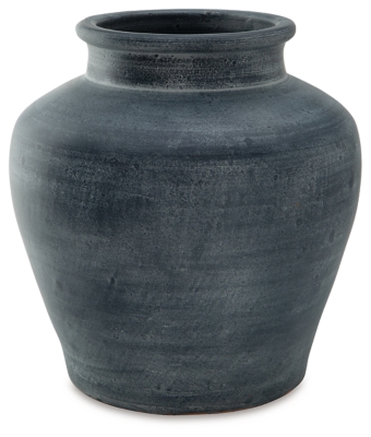 Meadie Vase, Distressed Blue, large